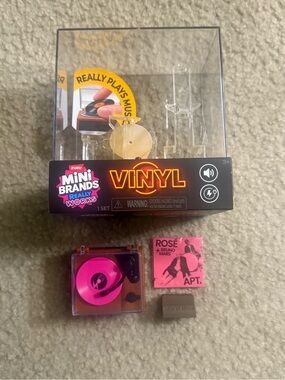 Zuru Mini Vinyls - Record Player Toy (Like New)